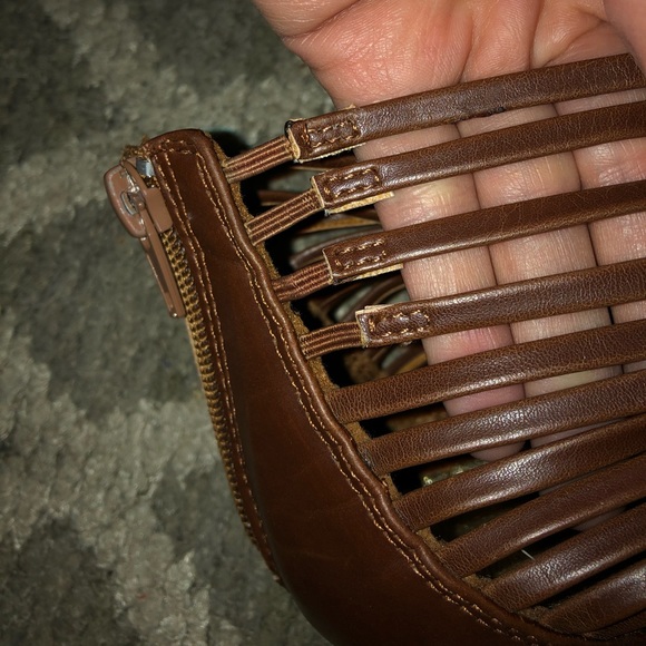 Brown Braided Heels - Picture 2 of 8